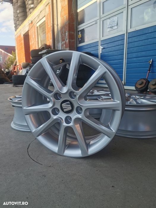vând jante originale Seat cu prindere 5x112 noi - 1