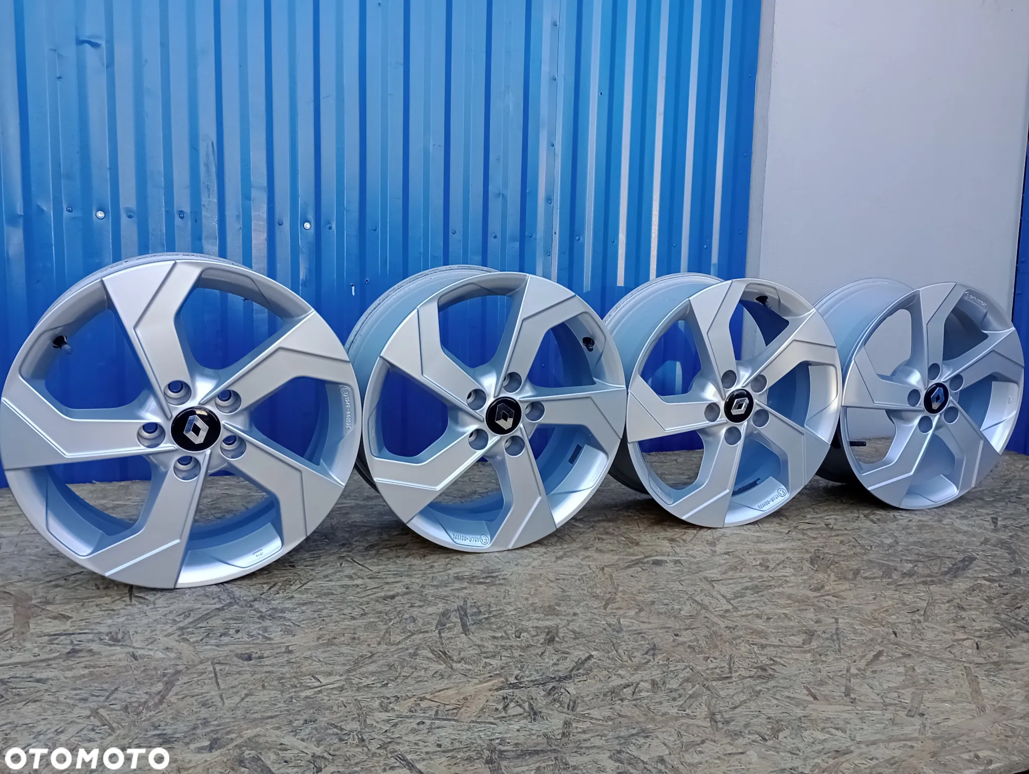 FELGI ALUMINIOWE 5x114 R17 7J ET40 RENAULT AUSTRAL CAPTUR CLIO ESPACE EXPRESS FLUENCE KADJAR KANGOO KOLEOS LAGUNA LATITUDE MEGANE TALISMAN ZOE - 2