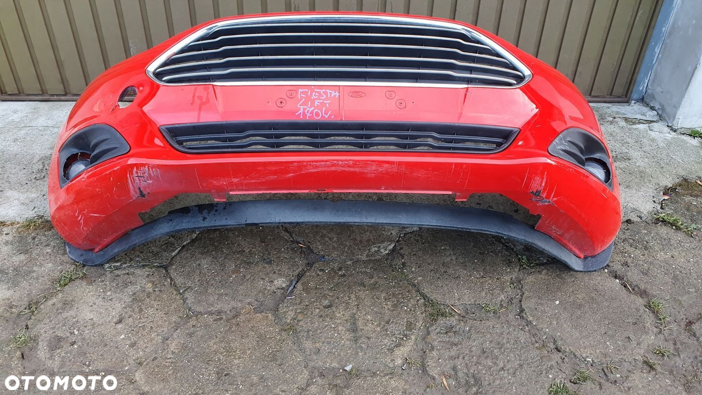 Ford Fiesta MK7 VII Lift 12-17 zderzak przedni przód $ - 6