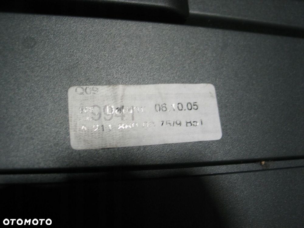 roleta bagaznika mercedes E klasa W211  siatka A2118600075 - 11