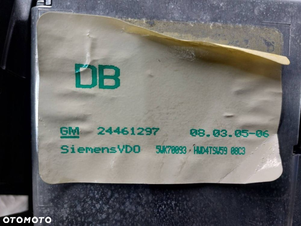 RADIO ODTWARZACZ + WYŚWIETLACZ OPEL VECTRA C 13188477 24461297 ID: 238324 - 8