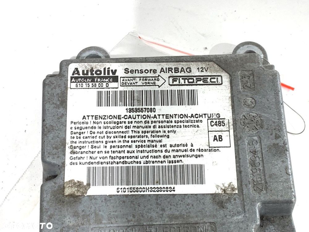 SENSOR AIRBAG  CITROEN NEMO Nadwozie pełne/minivan (AA_) 2008 - 2022 1.4 54 kW [73 KM] benzyna 2008 - 4