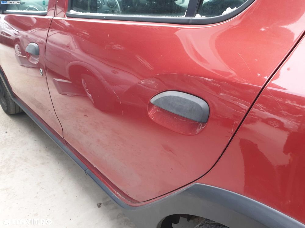 Usa Usi Portiera Portiere Stanga Spate Dezechipata Dacia Sandero 2 Stepway Hatchback 2012 - 2016 Culoare TEB76 [Q0132] - 2