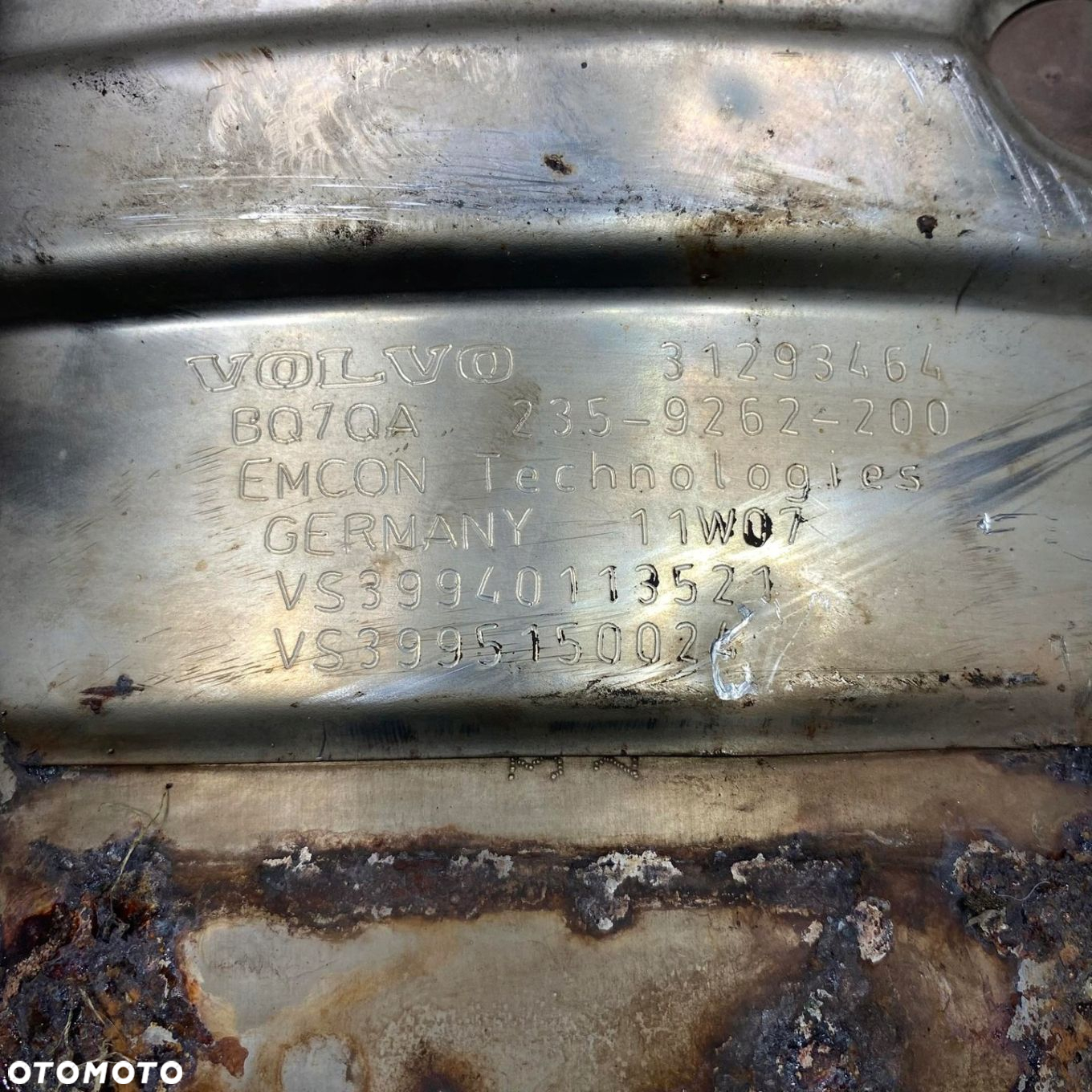 FILTR DPF V70 III XC70 III S80 II XC60 I V60 I S60 II - 6