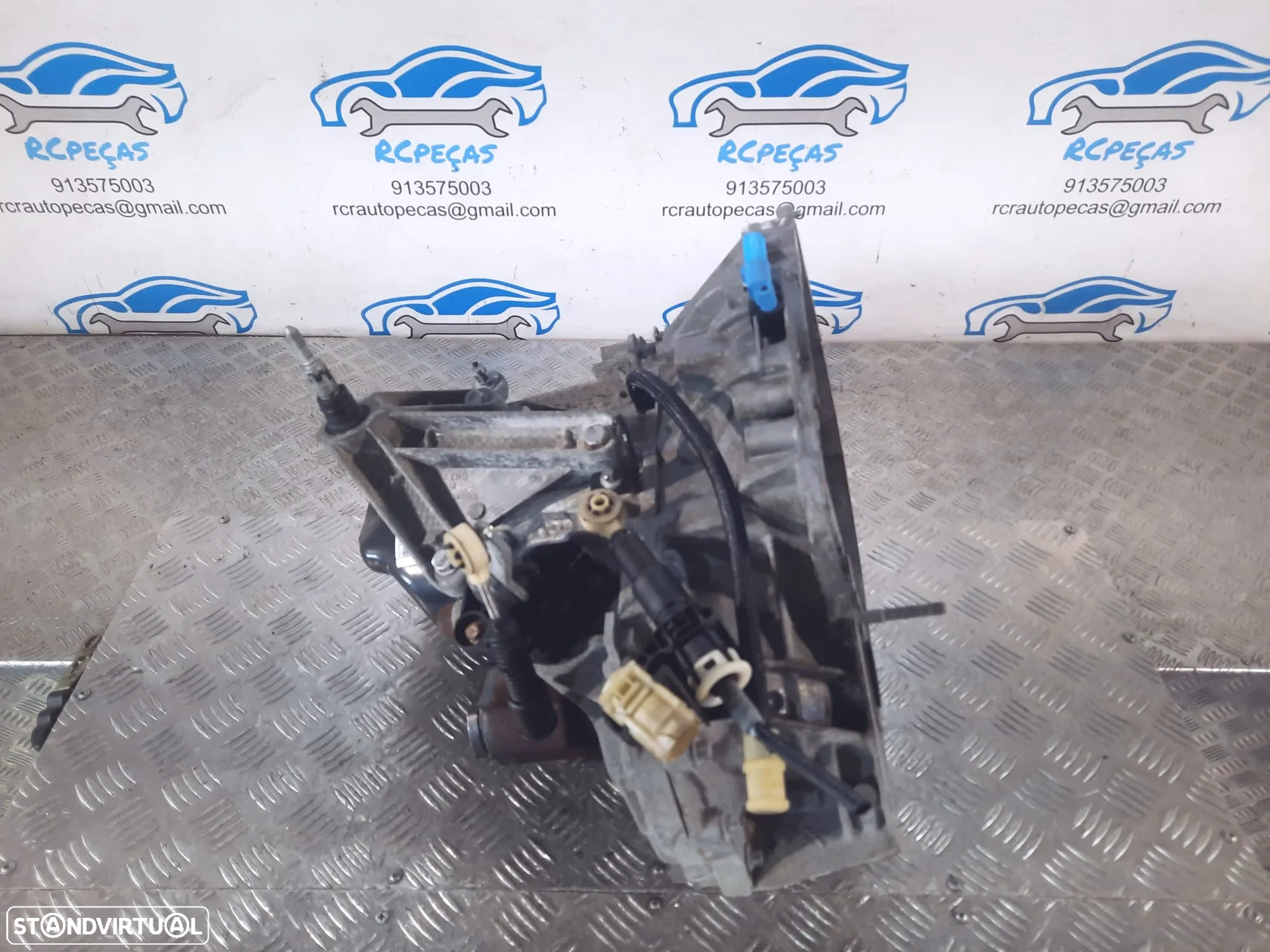 CAIXA VELOCIDADES MANUAL RENAULT CLIO III 3 MK3 1.2i 16V 100CV D4F784 JH3184 - 10