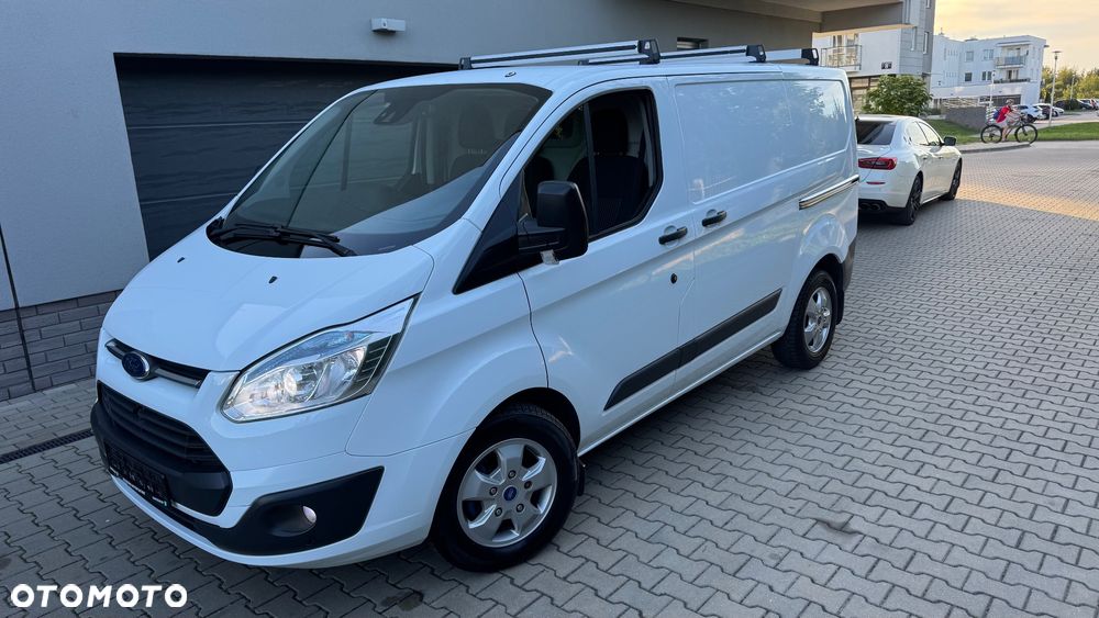 Ford Transit Custom L2H2 średni  xenon kamera idealny 2.2TDCI blaszak krótki L1H2 VAT FV faktura 23% 3 miejsca / osobowy blaszak podwójne drzwi z obu stron - 32