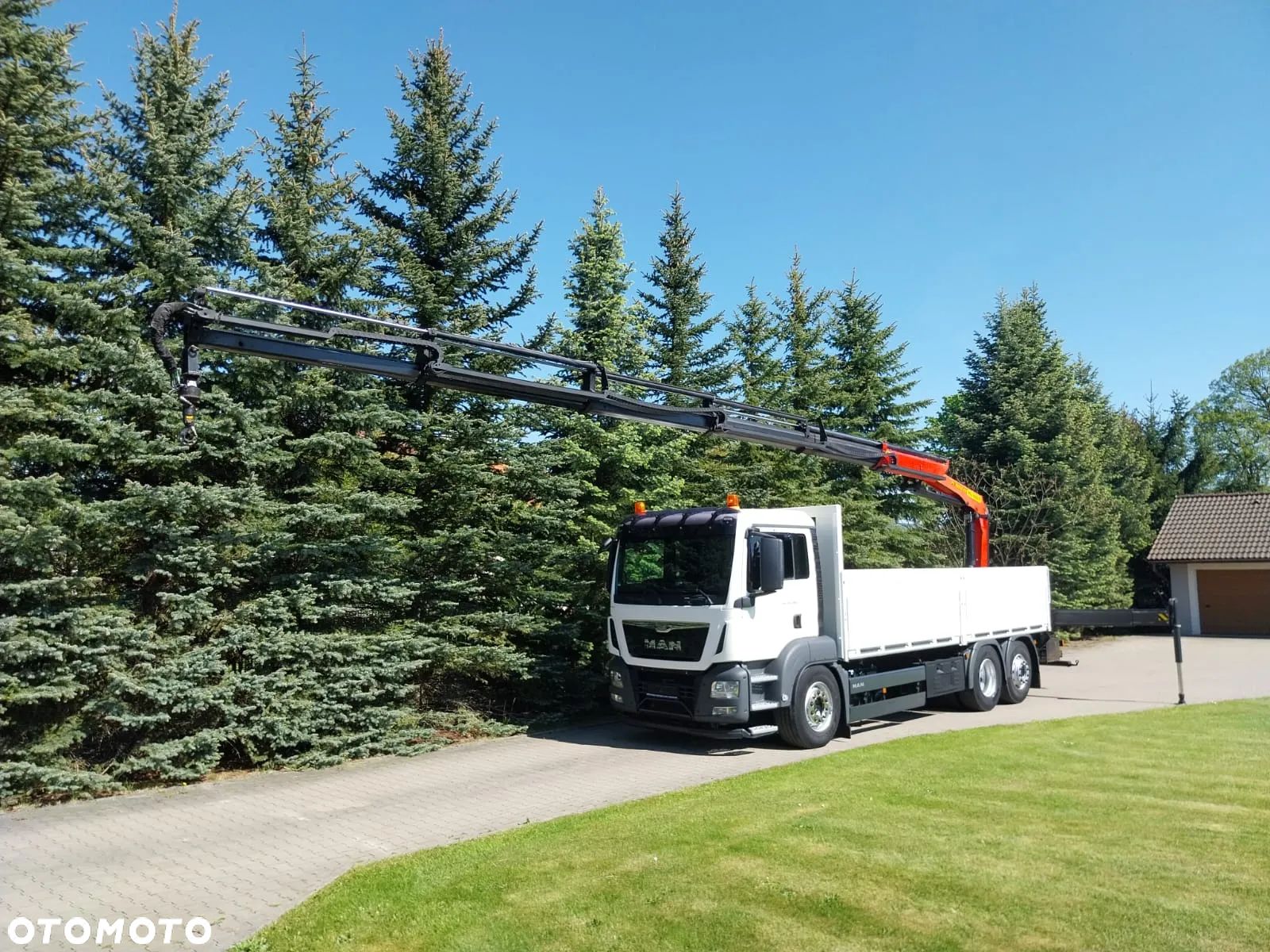 MAN TGS z Palfinger 18002 / 15m / składany w Z/ pilot - 1