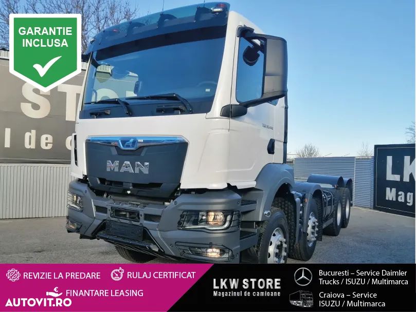MAN TGS 35.440 8X4 NOU/NEW Truck !!! - 2