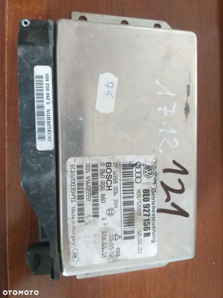 STEROWNIK SILNIKA AUDI A4 B6 8E0927156R - 1