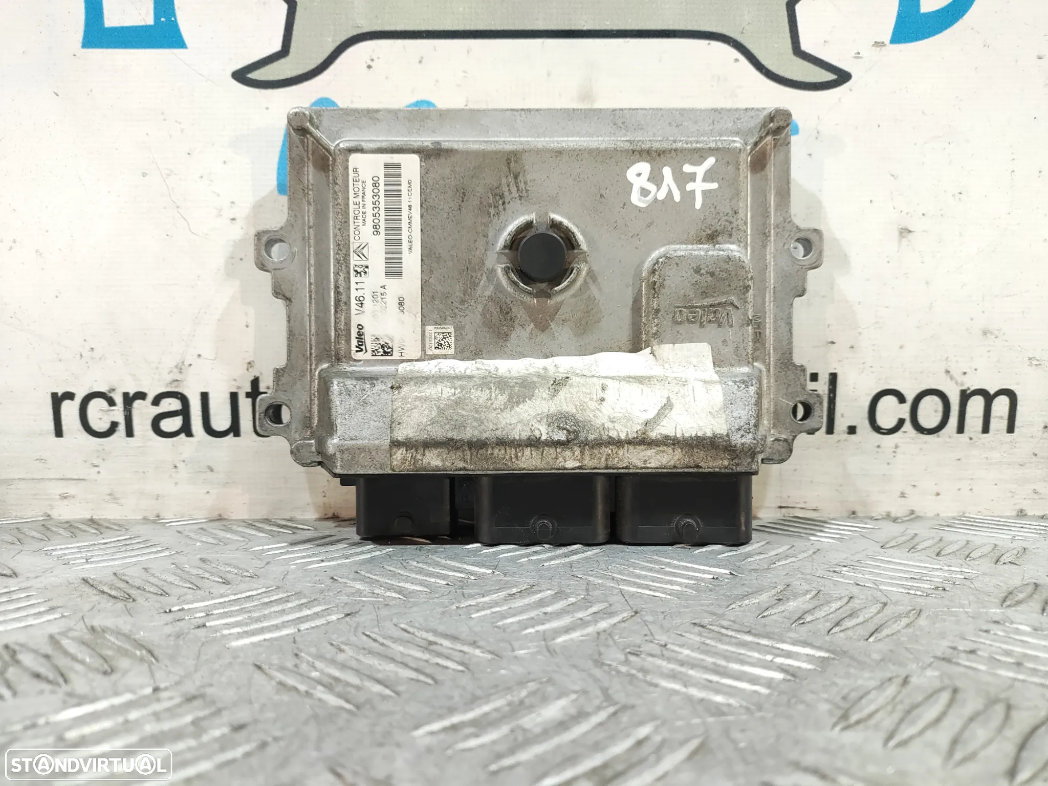 Centralina Motor PSA Peugeot Citroen 1.2 VTI 82cv HM01 10B206 - 5