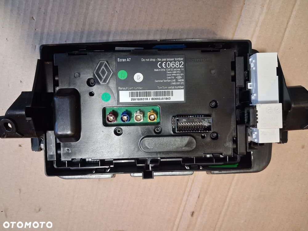 Wyświetlacz navigacji RENAULT MEGANE III 259150931R  OE - 2