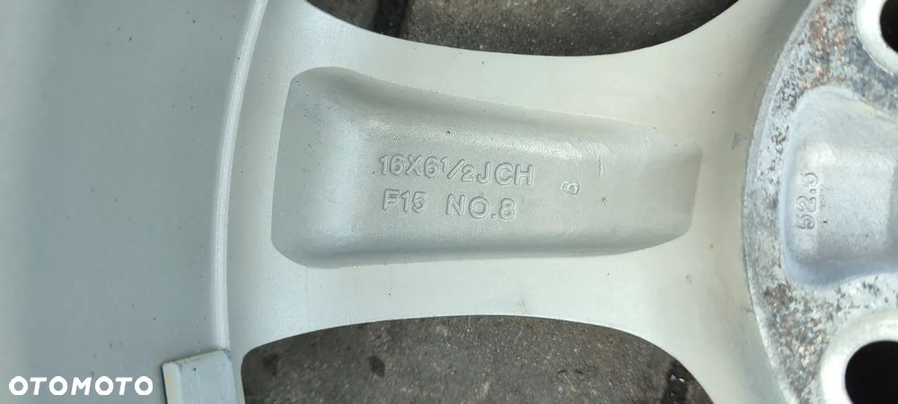 FELGI ALUMNIOWE 5x114.3 6.5Jx16 CALI ET 52.5 MAZDA 3 6 5 KOMPLET 4 SZTUKI - 7