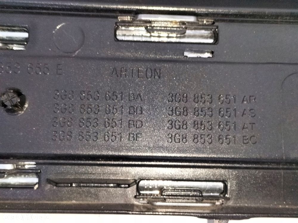 atrapa kratka grill vw arteon lift 20- - 8