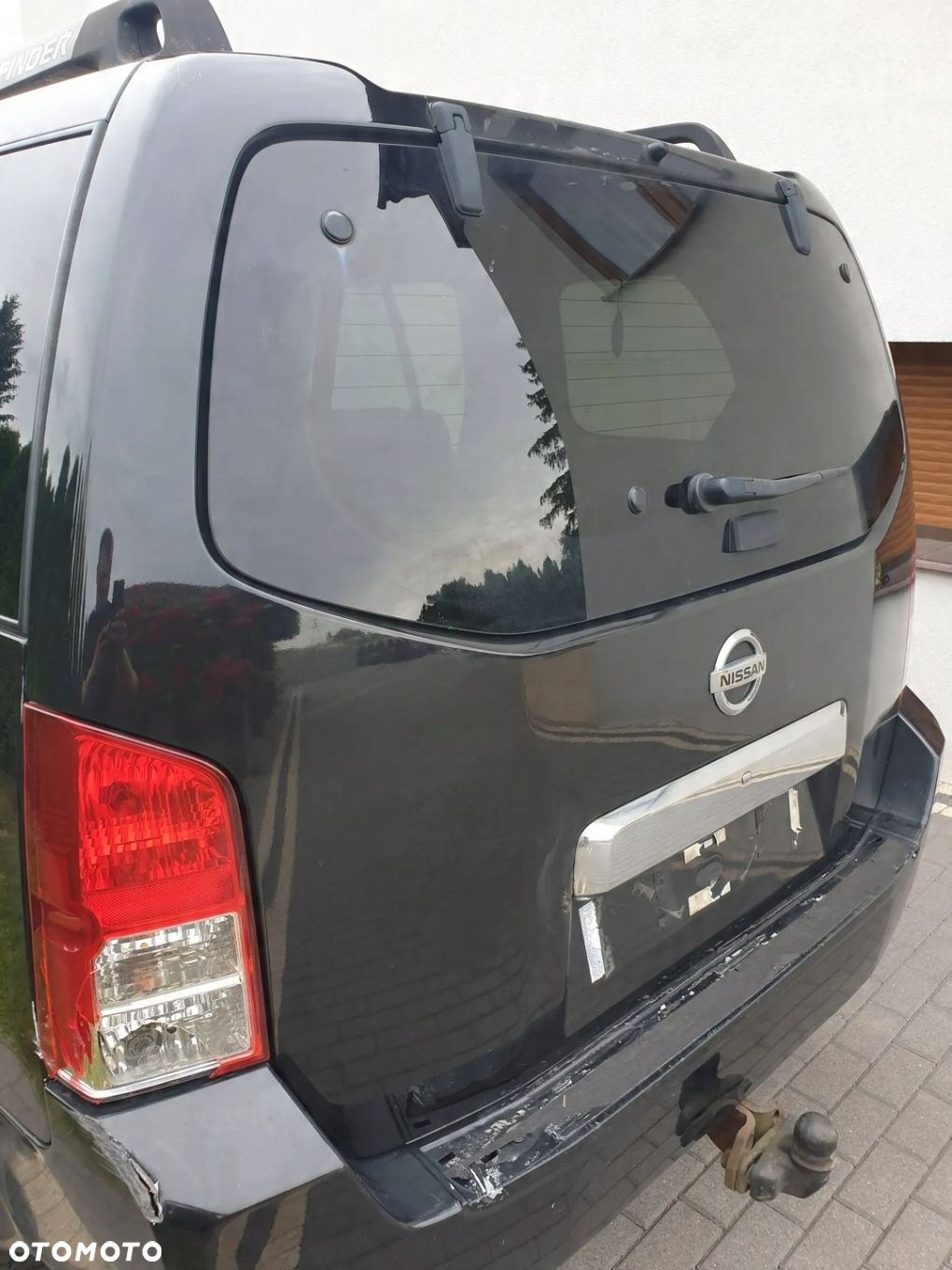 NISSAN PATHFINDER R51 SZYBA KLAPA BAGAŻNIKA GN0 - 3
