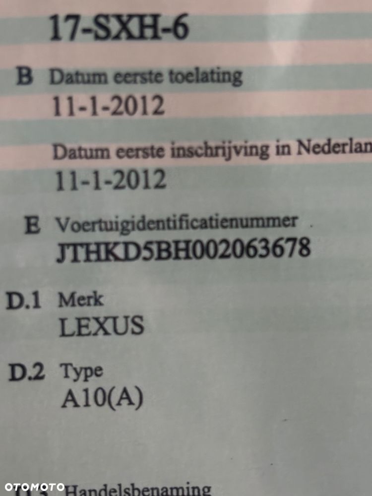 Lexus CT Standard - 38