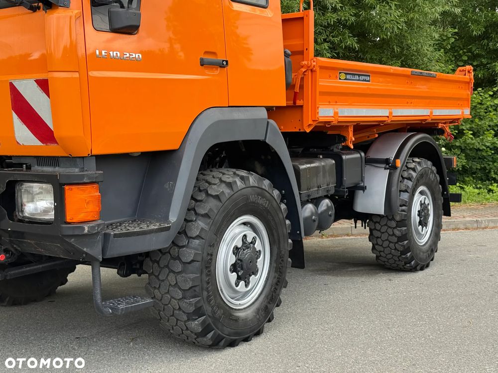 MAN * MAN 10-220 * Kiper Wywrotka Meiller * 4x4 * Zimowe Utrzymanie * Unimog * - 5