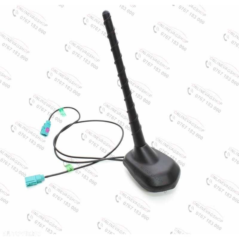 Antena radio FM/AM,GPS pentru VW, Skoda, Seat, Audi, Mercedes - 1
