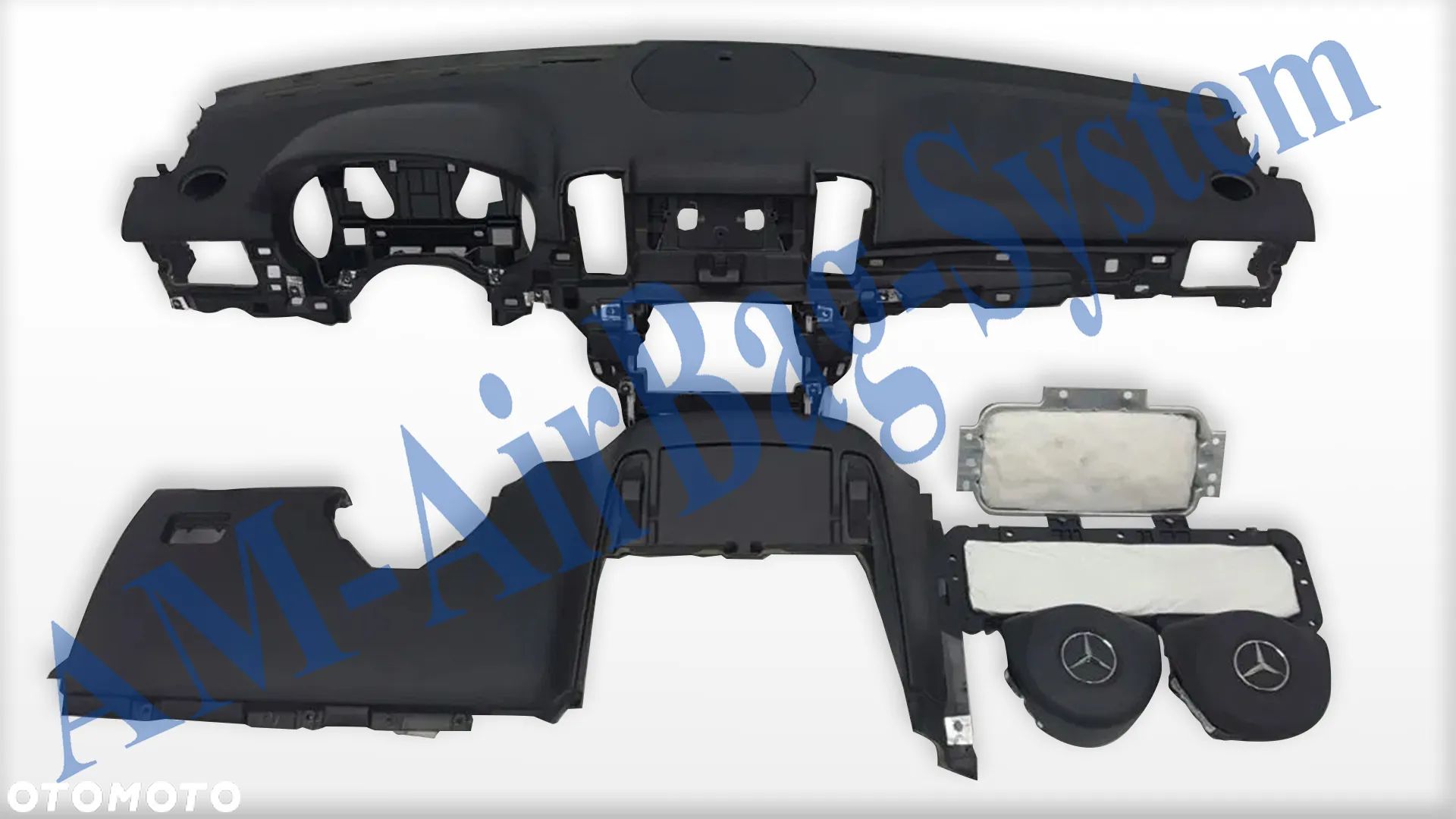 MERCEDES GLE GLS W166 W292 Deska Poduszki Pasy AirBag Konsola Kokpit Regeneracja Naprawa - 1