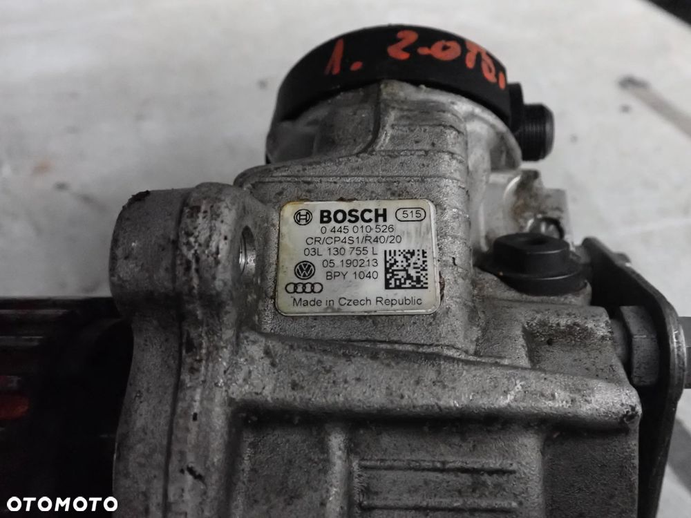 VW AUDI POMPA WTRYSKOWA 2.0 TDI 03L130755L 0445010526 - 2