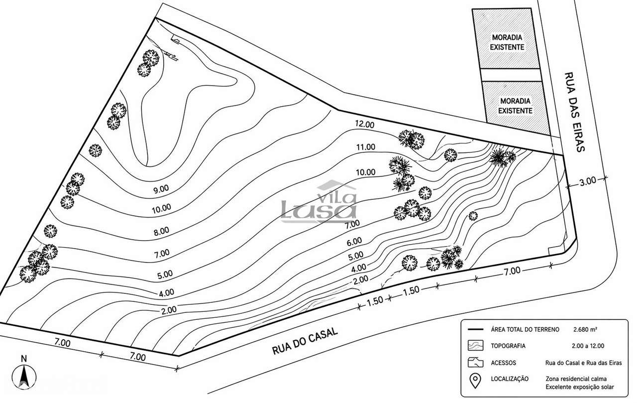 Terreno Plano Sermonde, Vila Nova de Gaia - Ideal para Construção d... - Grande imagem: 2/17