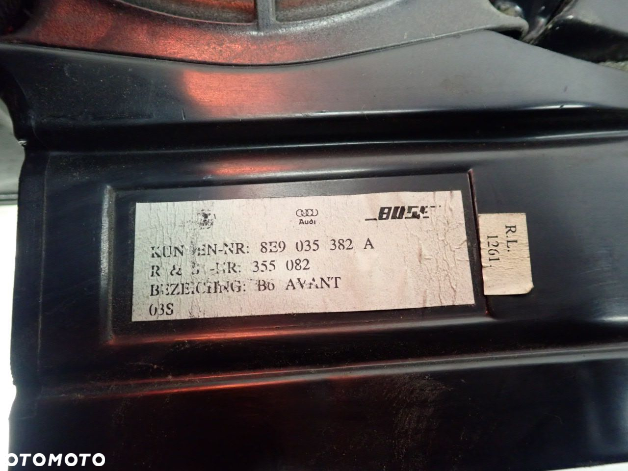 SUBWOOFER AUDI A4 B6 8E9035382A - 8