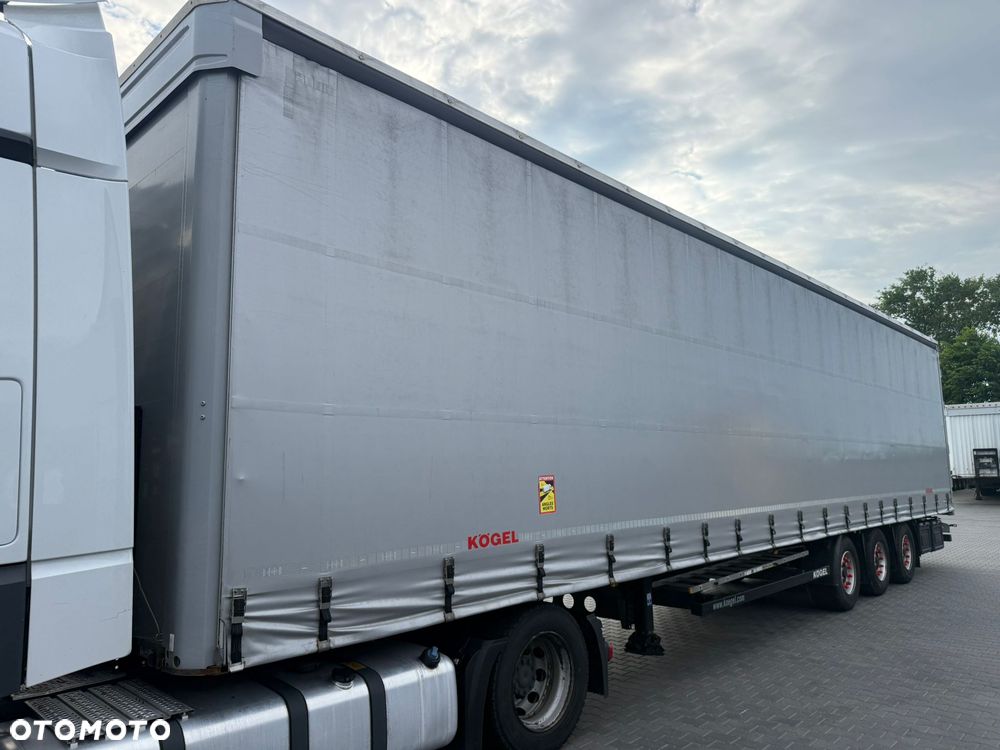 Kögel FIRANKA MEGA OSIE BPW ECO PLUS OS PODNOSZONA TARCZA - 4