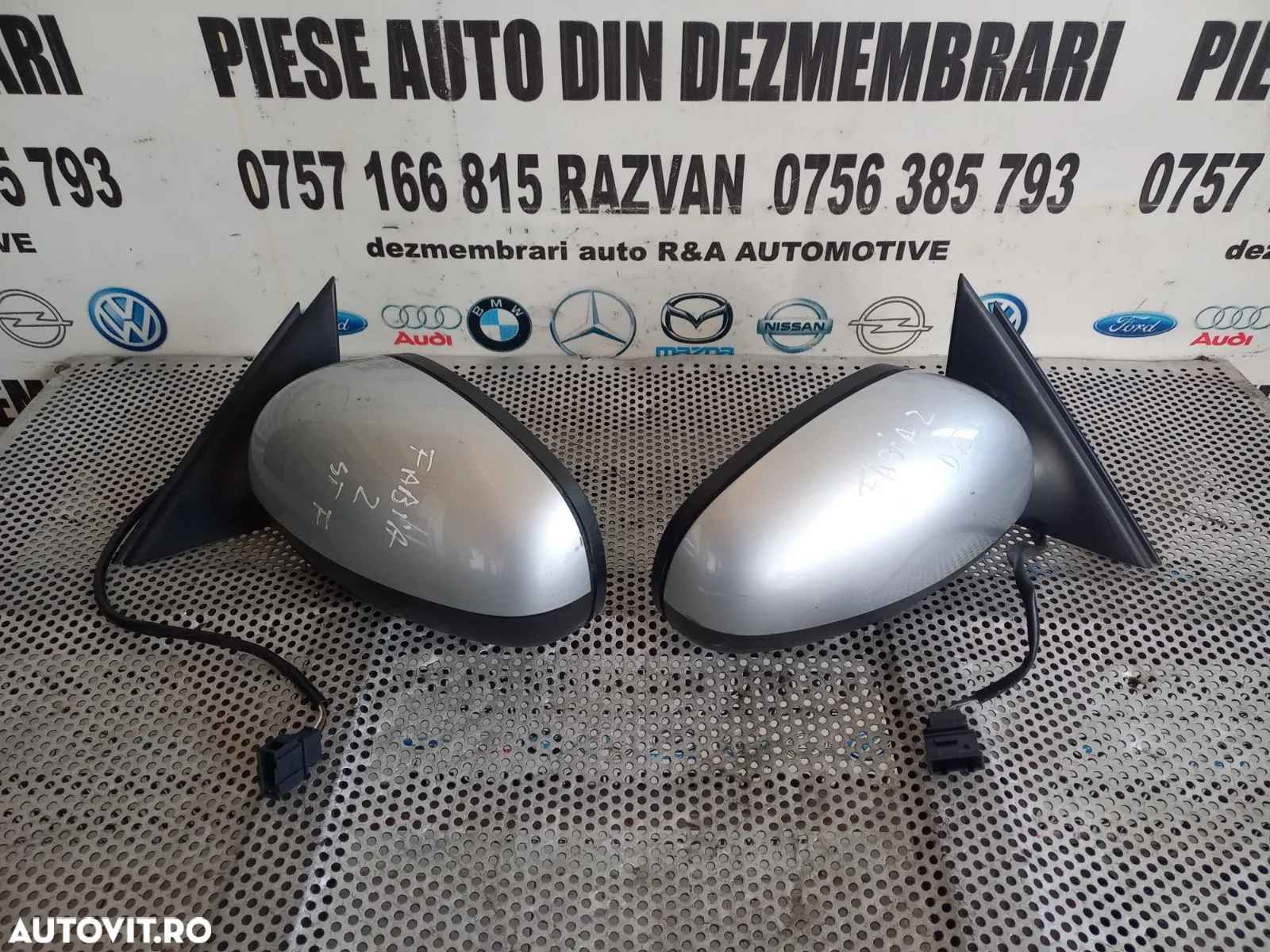 Oglinzi Oglinda Stanga Dreapta Electrica Skoda Fabia 2 An 2007-2008-2009-2010-2011-2012-2013-2014 V - 11