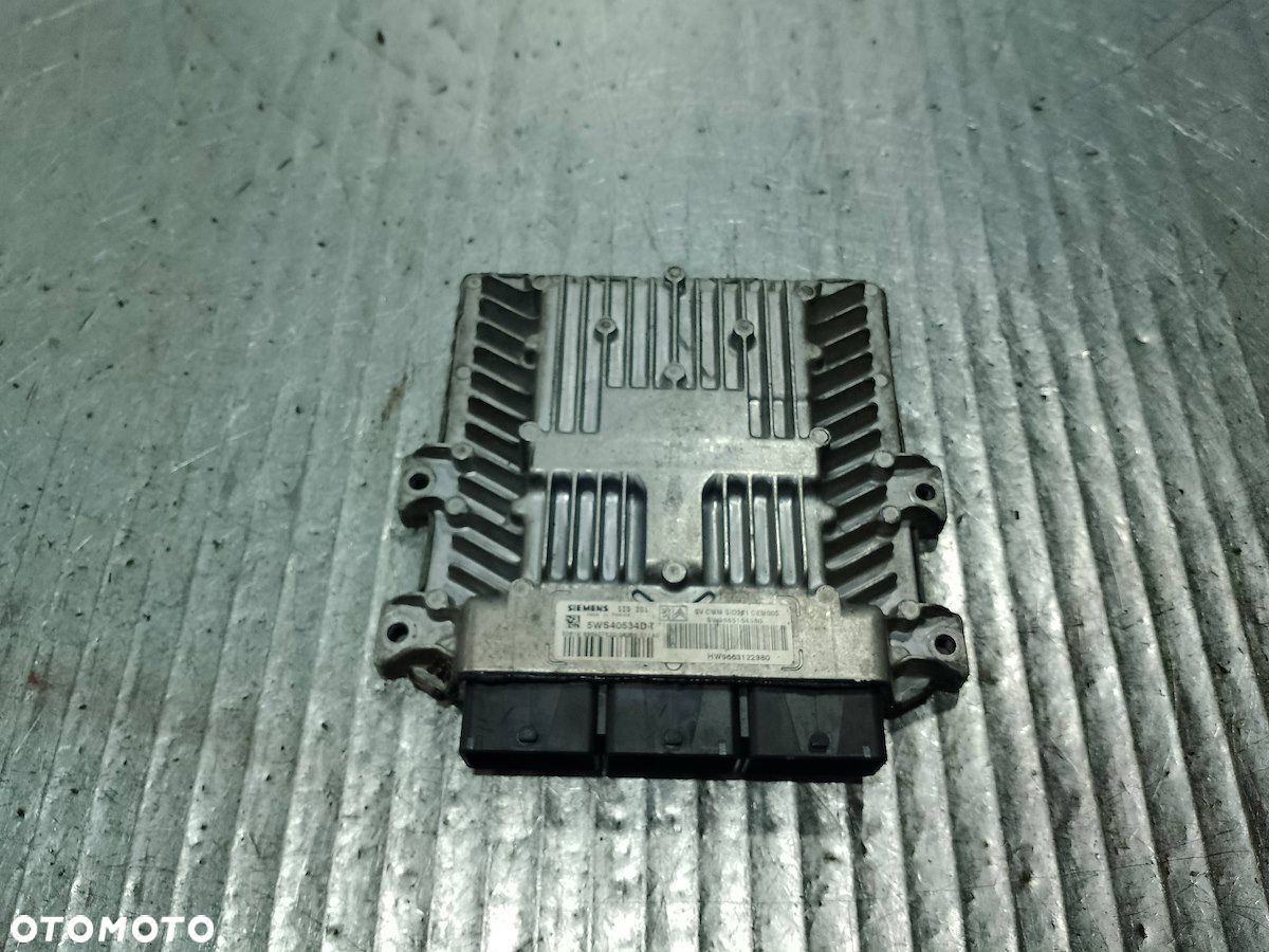 KOMPUTER, STEROWNIK CITROEN C5 III 9665164380  5WS40534D-T  2.7 HDI - 1