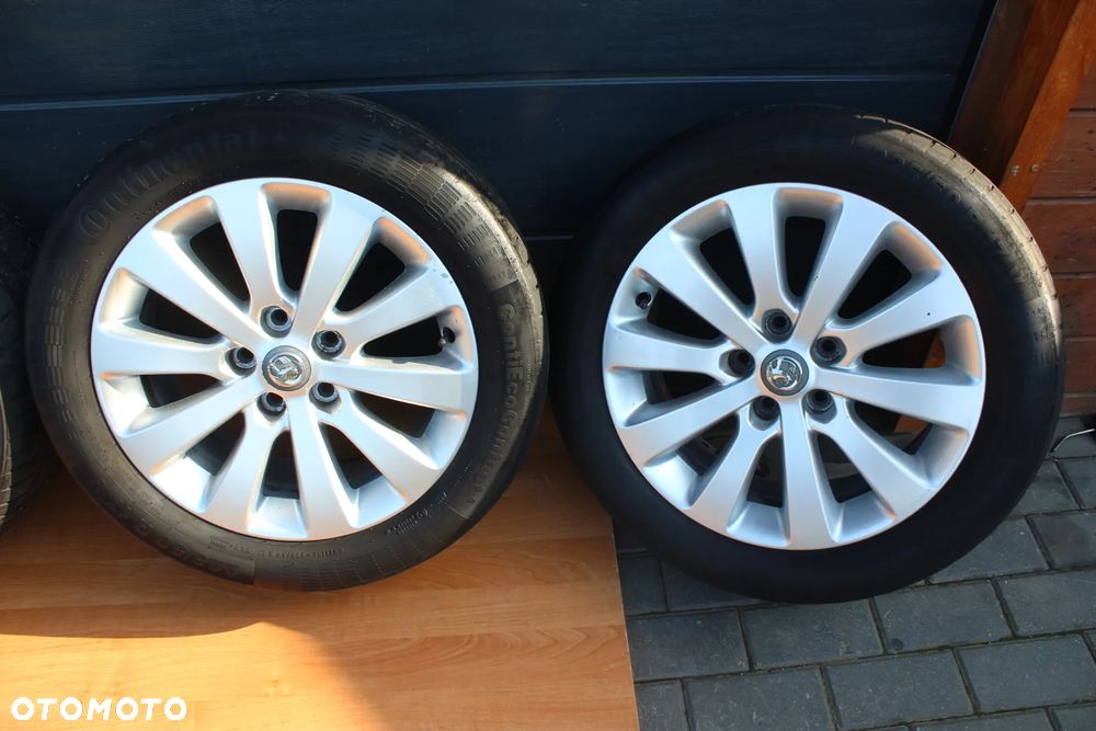 FELGI ALUMINIOWE KOŁA OPONY LETNIE OPEL ASTRA J K ZAFIRA C R17 5x115 ET44 225/50/17 - 2