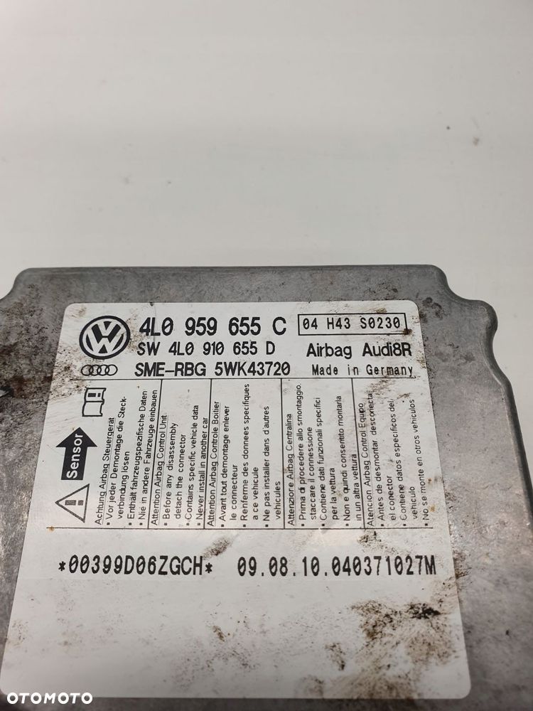 SENSOR AIR BAG AUDI Q7 4L 4L0959655C - 2