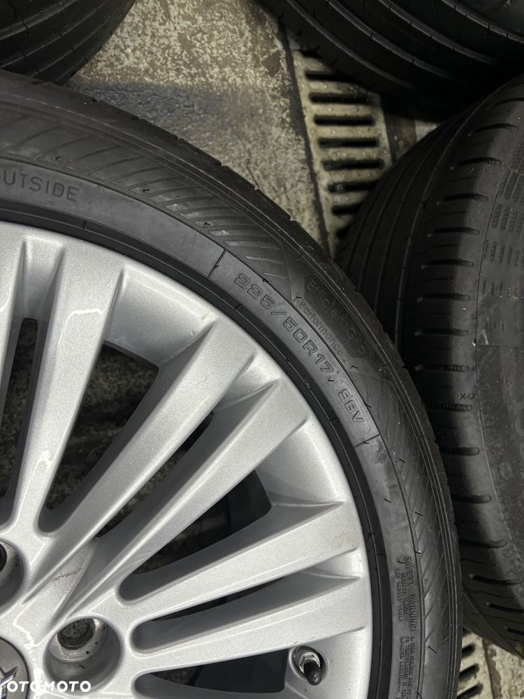 Alufelgi z Oponami Letnimi Opel 5x115 17x7J 225/50/17 GoodYear Continental - 10