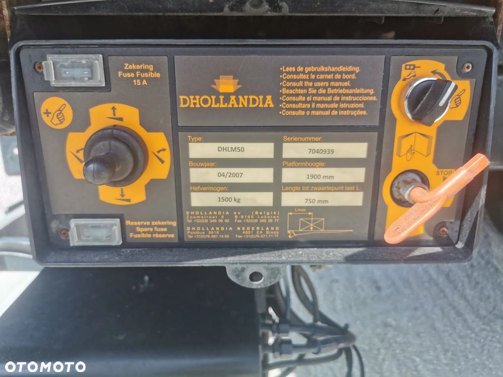 Volvo FL280 winda Dhollandia firanka z burtami 18.280KM nowe akumulatory - 13