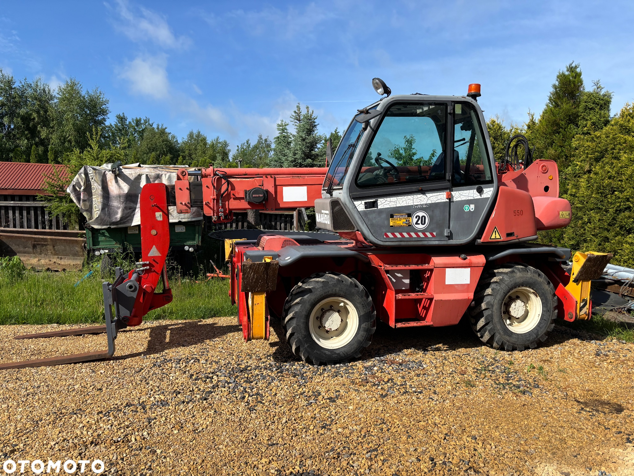 Manitou MRT1432 ROTO 4x4x4 widly silnik PERKINS Nowa pompa hydrauliczna, obrotowa, 4podpory - 14