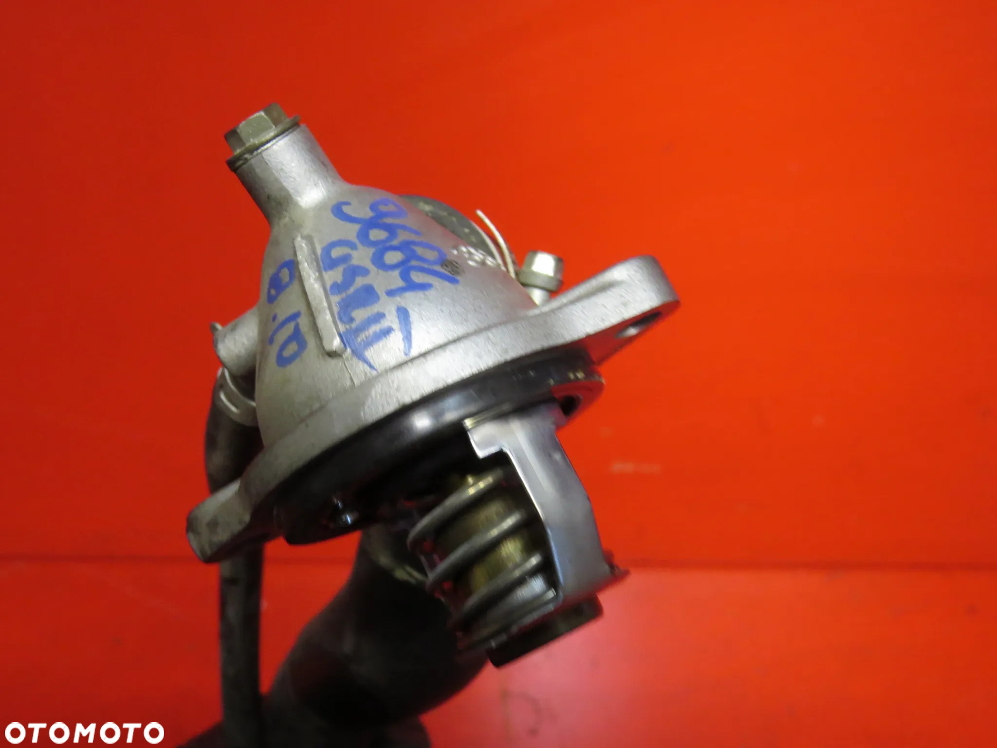 SUZUKI GSR600 GSR 600 K10 09 termostat obudowa wąż przewód dekiel chłodnicy - 3