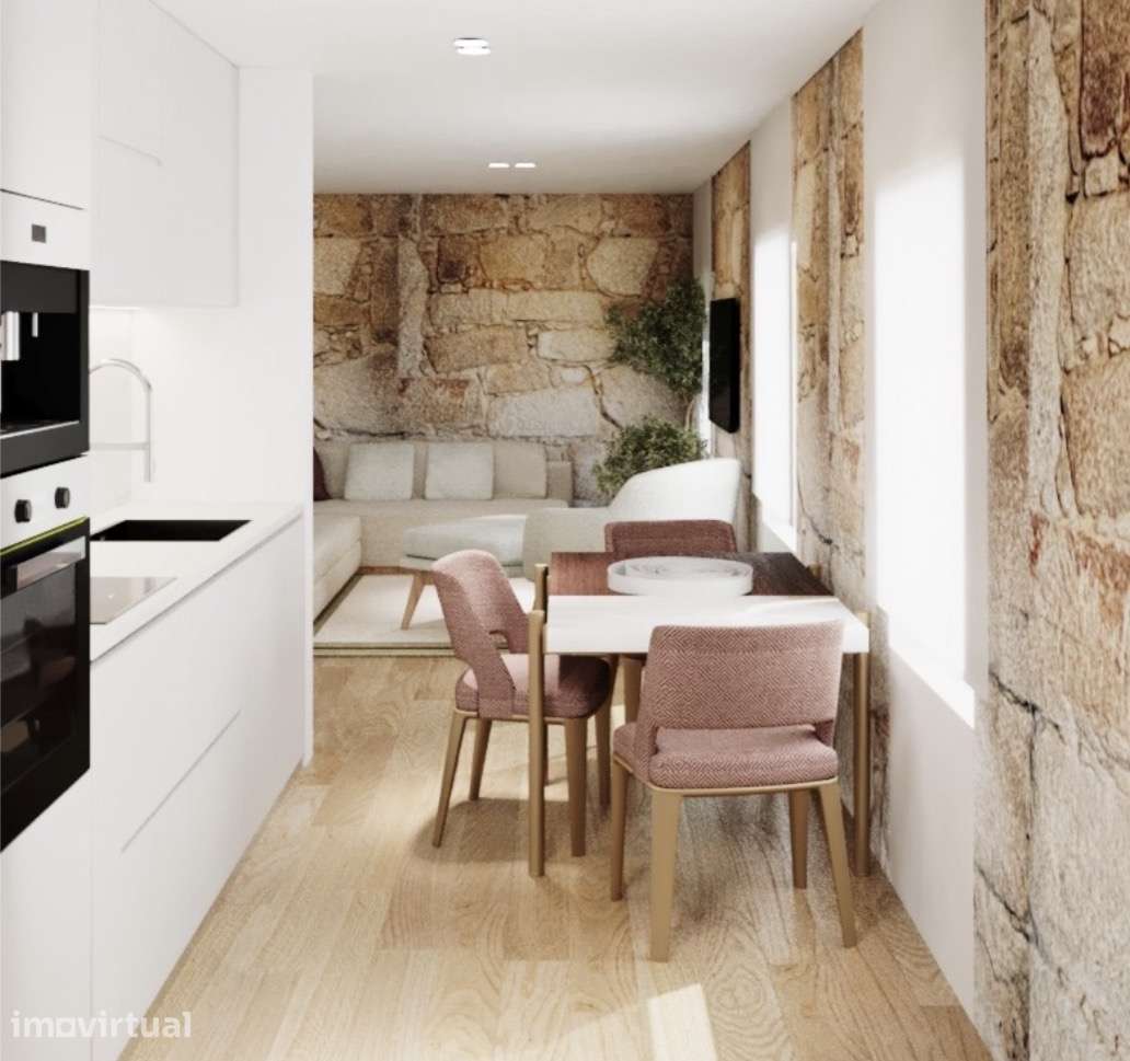 Apartamento Novo T1 com Varandas, Jardim e Estacionamento – 84,90 m², - Grande imagem: 4/9