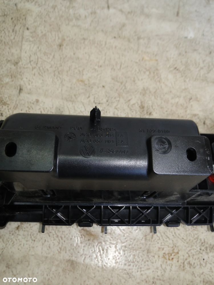 VW PASSAT B6 SCHOWEK DESKI KONSOLI SZUFLADA POPIELNICZKA OSŁONA RADIA PANELU NAWIEWU DEKOR EUROPA - 8