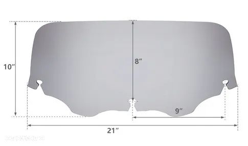 Szyba Harley Davidson Touring Street Electra Glide 96-13 - 2