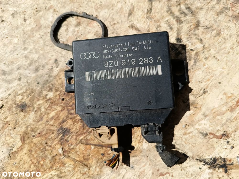 Moduł PDC czujników parkowania tył Audi A4 B6 8Z0919283A - 1