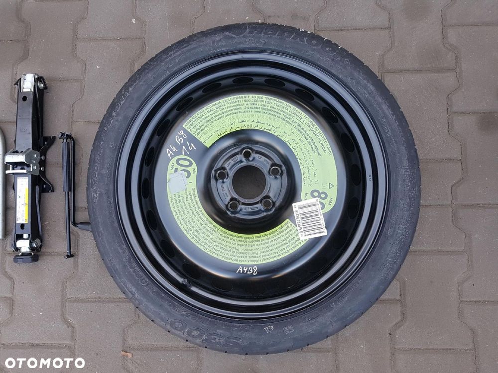 AUDI A4 B8 08-16r A5 8T KOŁO DOJAZDOWE 19 5X112 LEWAREK - 3