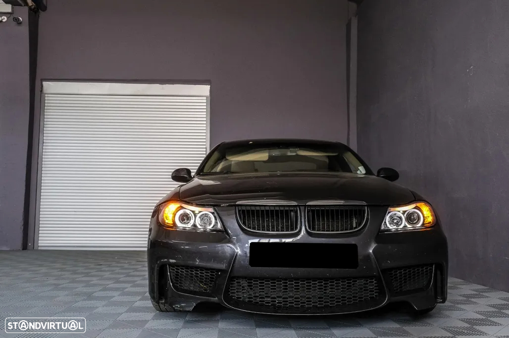 Faróis Bmw Série 3 E90 E91 (2005 a 2008) Look Xenon - 7