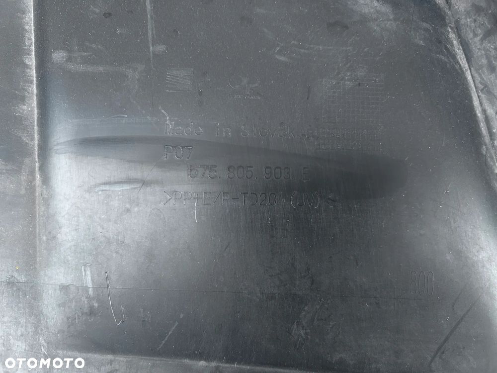 ZDERZAK PRZEDNI SEAT ATECA PRZÓD DÓŁ SPOILER DOKŁADKA ORYGINALNY 575805903 - 4