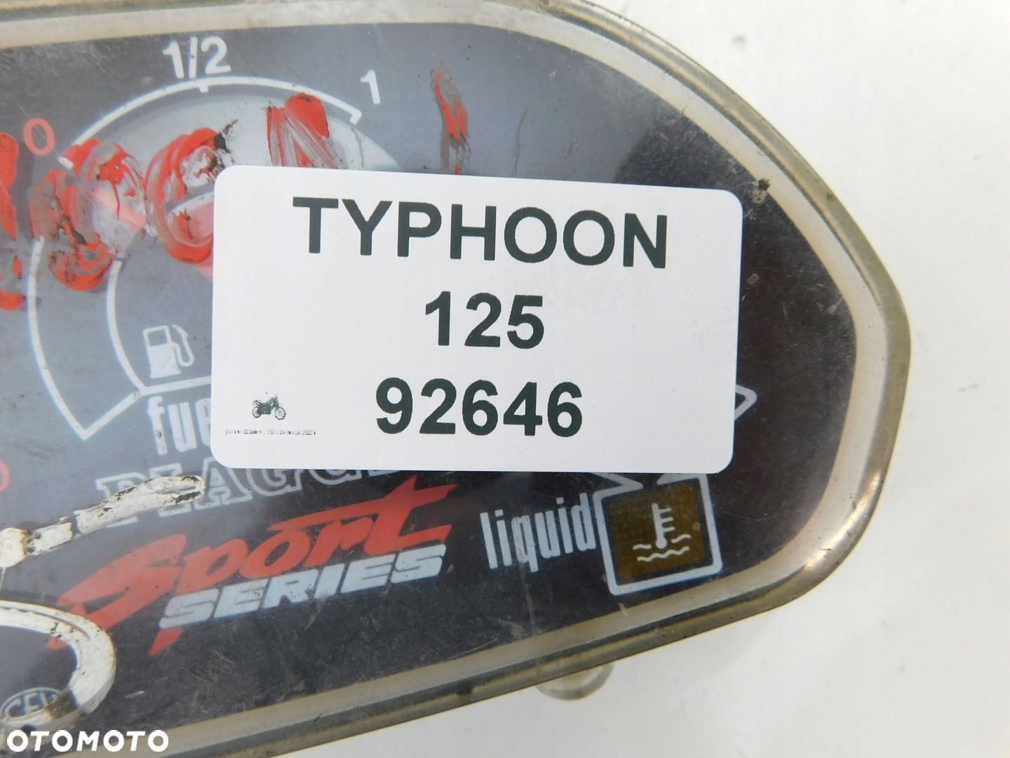 PIAGGIO TYPHOON 125 50 LICZNIK - 7
