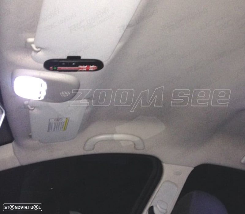 KIT COMPLETO 15 LAMPADAS LED INTERIOR PARA FIAT ULYSSE 2 MK2 179 03-11 - 5