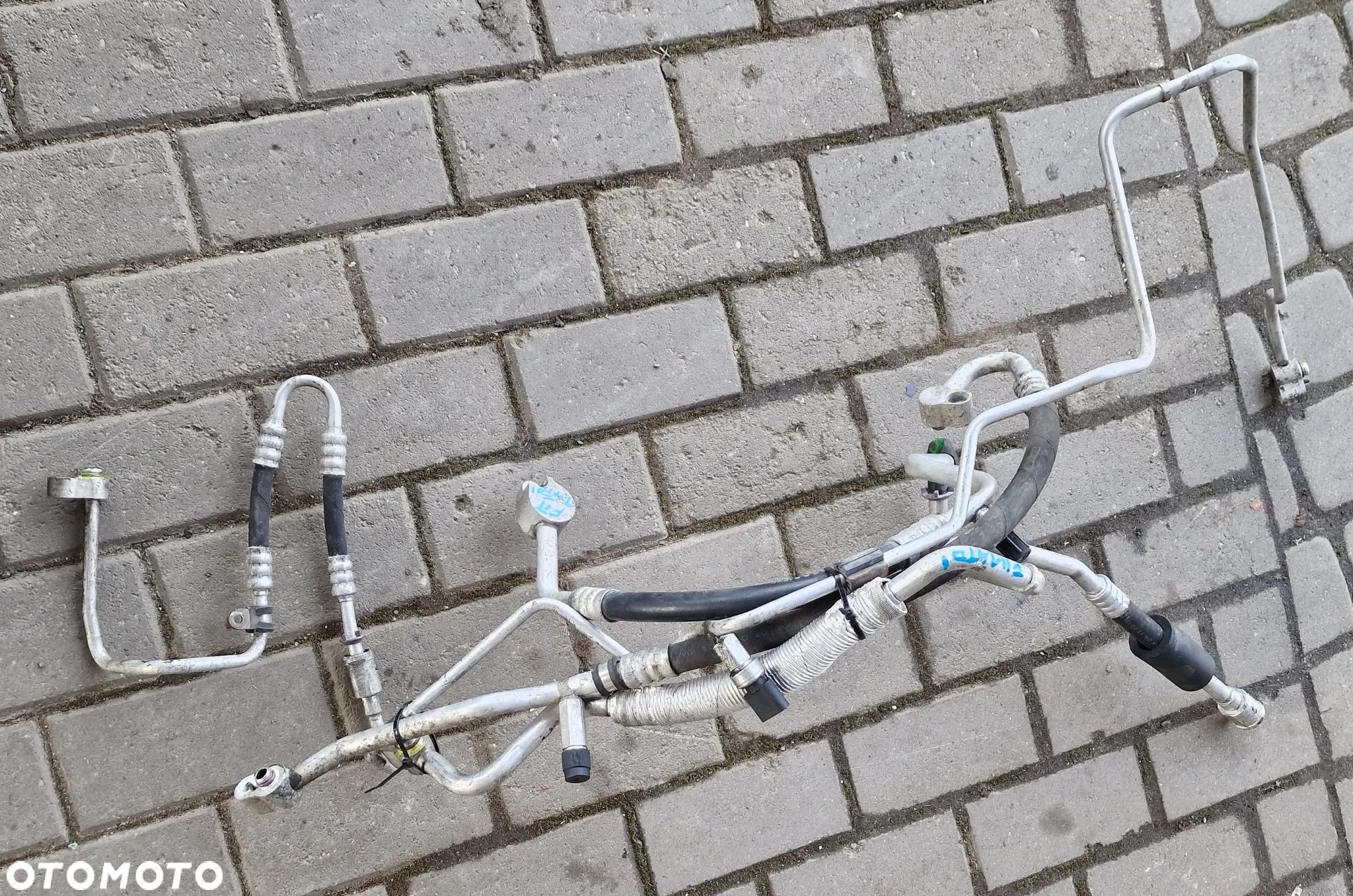 PRZEWODY KLIMATYZACJI KOMPLET SKODA FABIA II 1.4 TDI - 1
