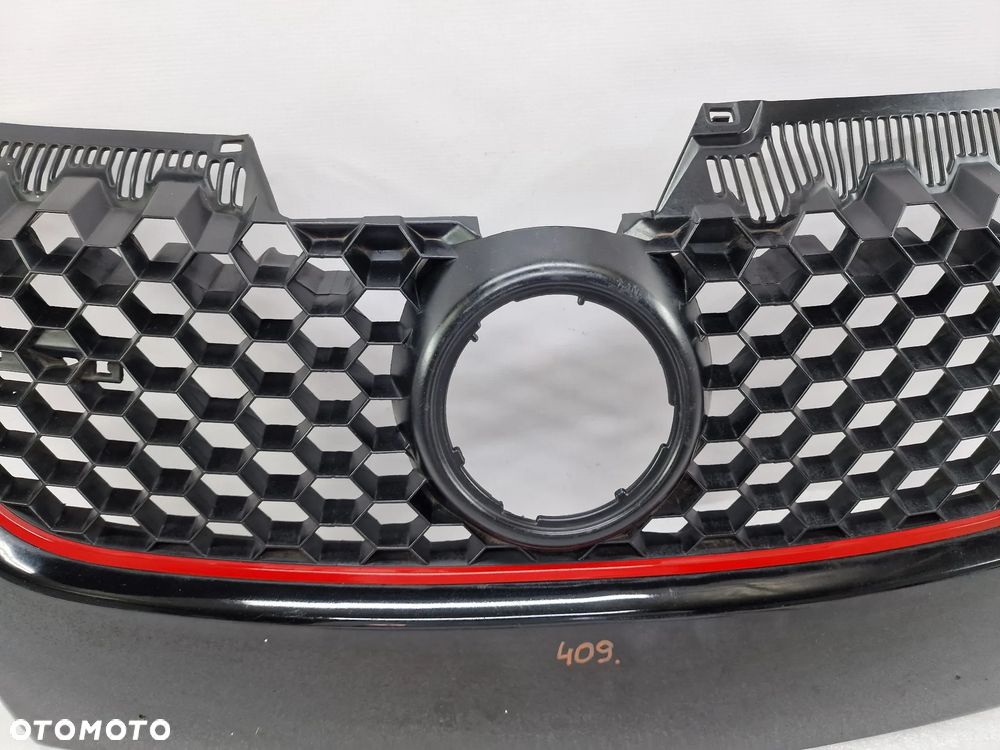 VW GOLF V 5 1K0 GTI 03-08 ATRAPA / GRILL PRZEDNI PRZÓD , NR 1K0853651E / 1K0853651F / 1K0853651G / 1K0853651H , NR AUKCJI GL409 - 5