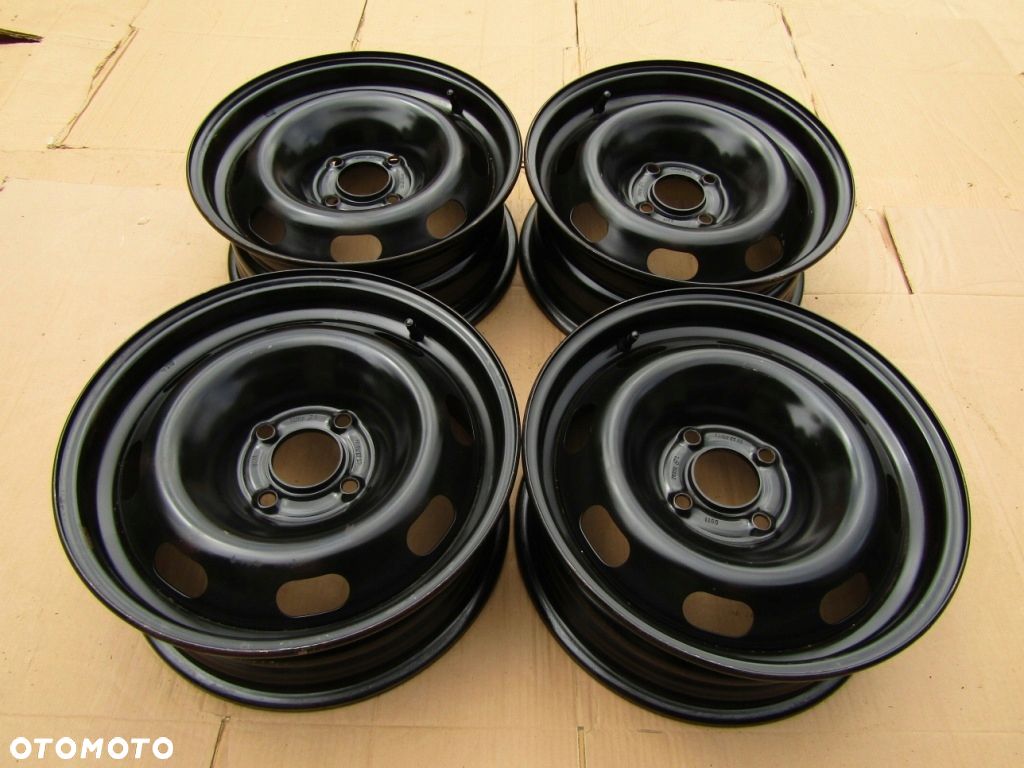 4x Felgi 15 Peugeot 1007 206 207 307 Citroen C2 C3 II C4 DS3 6j 4x108 ET23 - 1