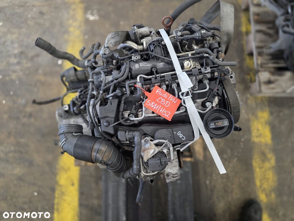 Audi/Volkswagen CBD 2.0 TDI diesel silnik kompletny z pełnym osprzętem gotowy do montażu - 5