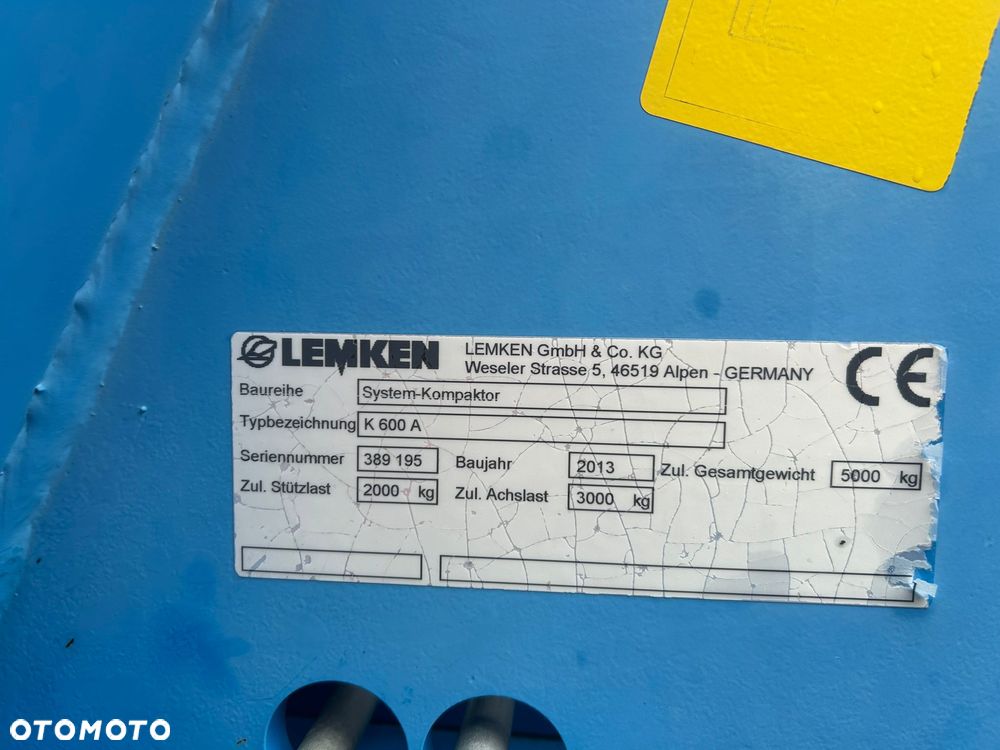 Lemken Kompaktor 6m - 13