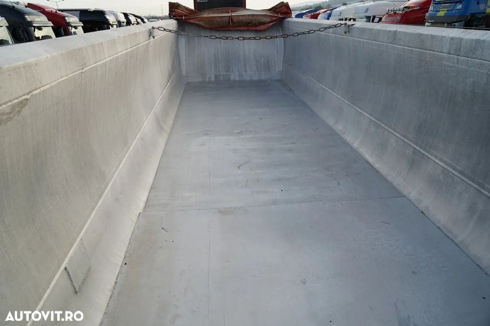 Benalu BASCULATOR BENALU / 23 m3 / ALUMINIU / AXĂ RELAXABILĂ / GREUTATE: 5.000 KG / - 14