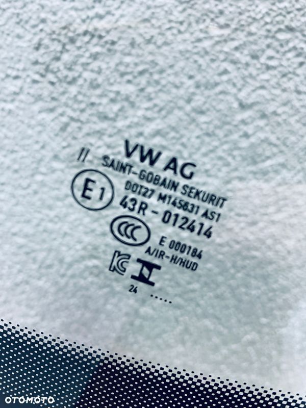 Szyba czołowa AUDI Q4 E-TRON 2021- SOLAR+KAMERA+SENSOR GRZANIE+HUD ORYGINAŁ - 3